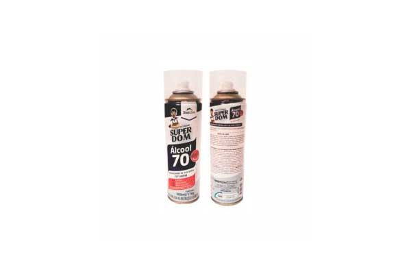 Spay Álcool 70 Super Dom 300ML